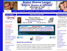 Tablet Screenshot of bostondivorcelawyer.com